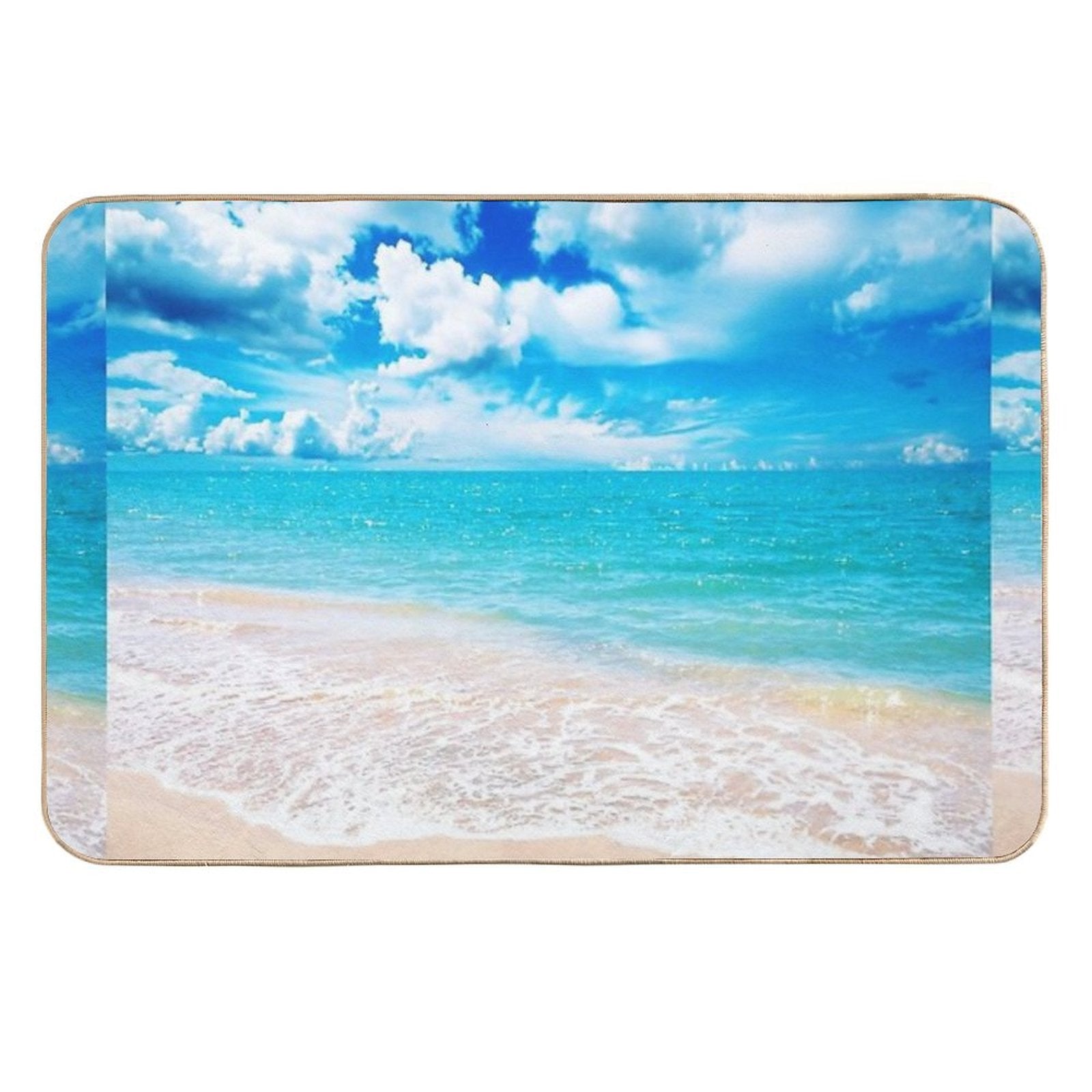 Summer Beach  Multi-Purpose Bath Mat
