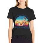 My Pussy Loves A Good Stretch Inappropriate Adult Humor Cat  Cotton T-Shirt
