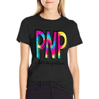 Funny Tie Dye PNP Pediatric Nurse Practitioner Week Gifts  Vintage-inspired T-Shirt