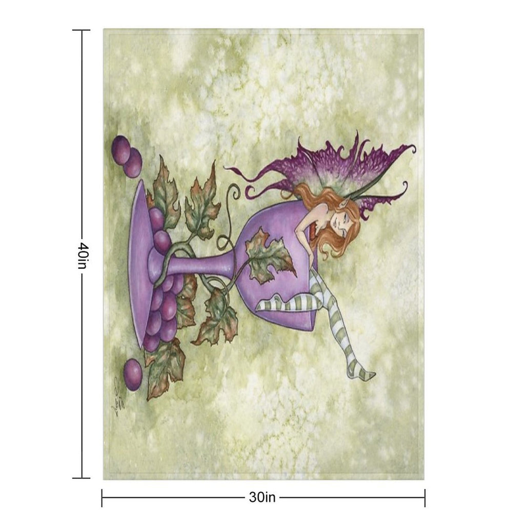 Wine Fae Versatility Throw Blanket