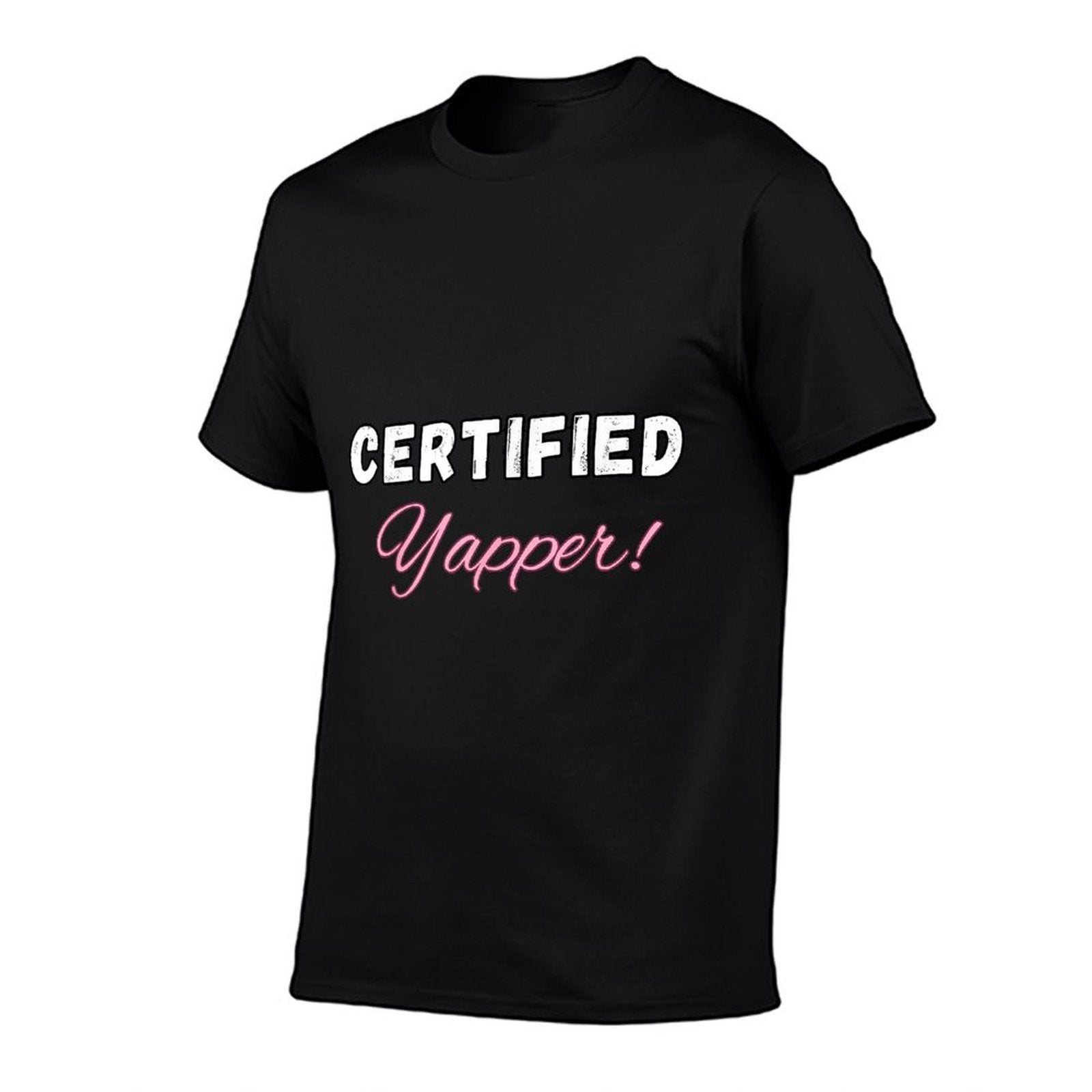 Certified Yapper, Certified Professional Yapper, Yapper Meme  Rolled Sleeves T-Shirt