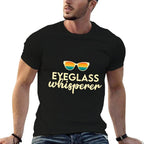 Ophthalmologist Optometrist Eyeglass Whisperer Optician  Trendy Pattern T-Shirt