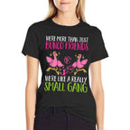 Bunco Game Flamingo Bunco Friends  Tagless Design T-Shirt