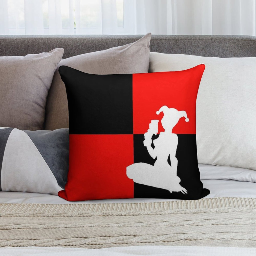 Quinn Pattern 2 Soft Reinforced Edging Throw Pillow