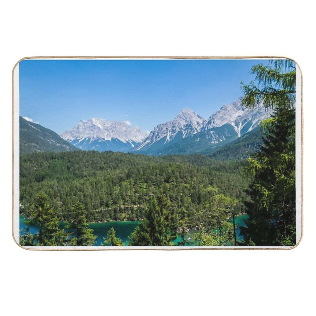 The Fern Pass Austria  Long-Lasting Bath Mat