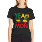 Yeah Mon Jamaican Vacation Jamaica Reggae  Graphic-printed T-Shirt