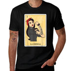 Funny Spanish-Mexican Bingo Gifts for La Gringa - La Gringa  Summer-ready Fabric T-Shirt