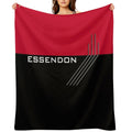 Essendon Apparels, Merchandise, T Shirts, Skirt, Mask, Apron Durable Throw Blanket