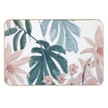 Floral Pattern  Non-Slip Bath Mat
