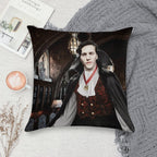 Vampire Jerma Alt. Soft Hidden Zipper Throw Pillow