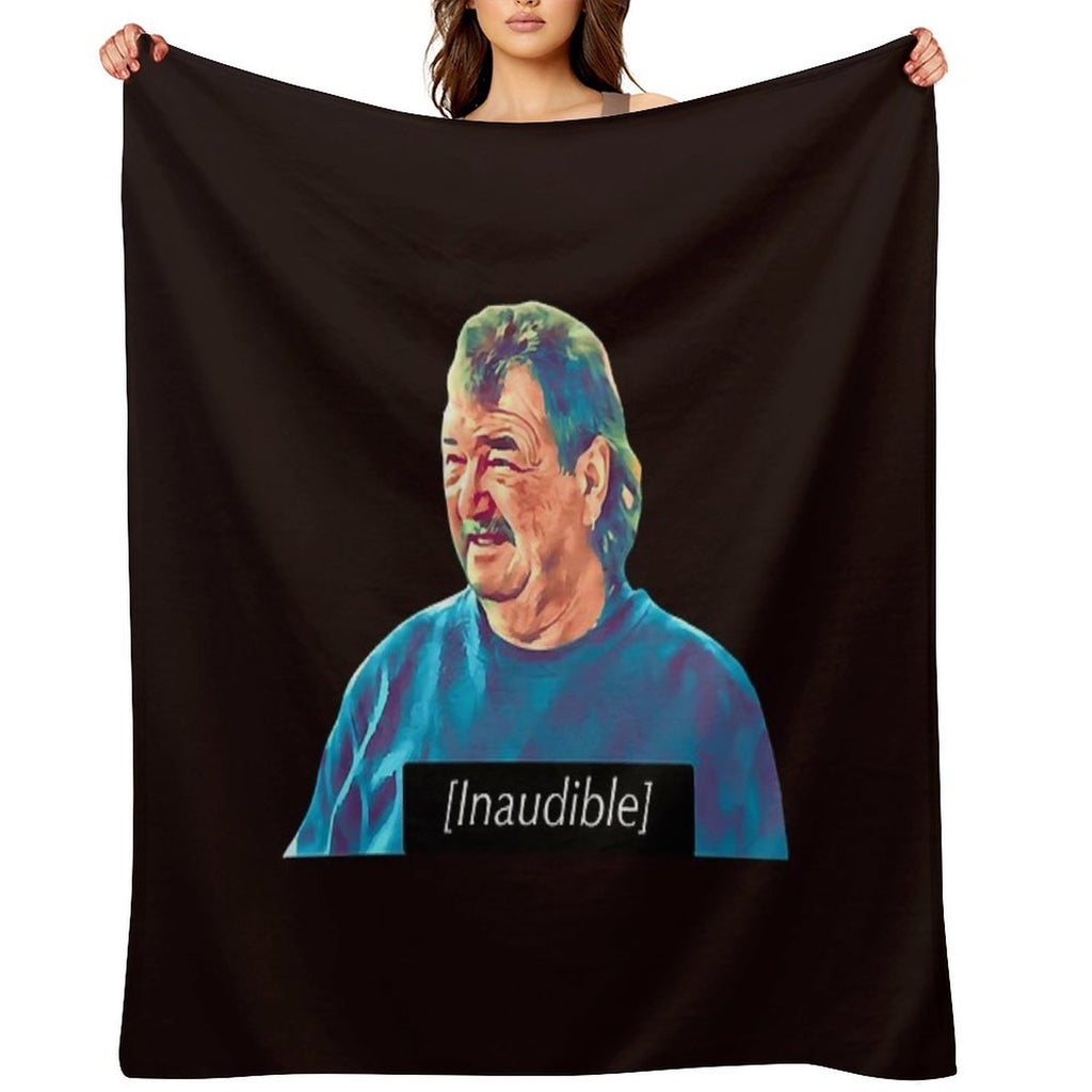 Gerald Inaudible Clarkson_S Farm Funny Quick-dry Throw Blanket