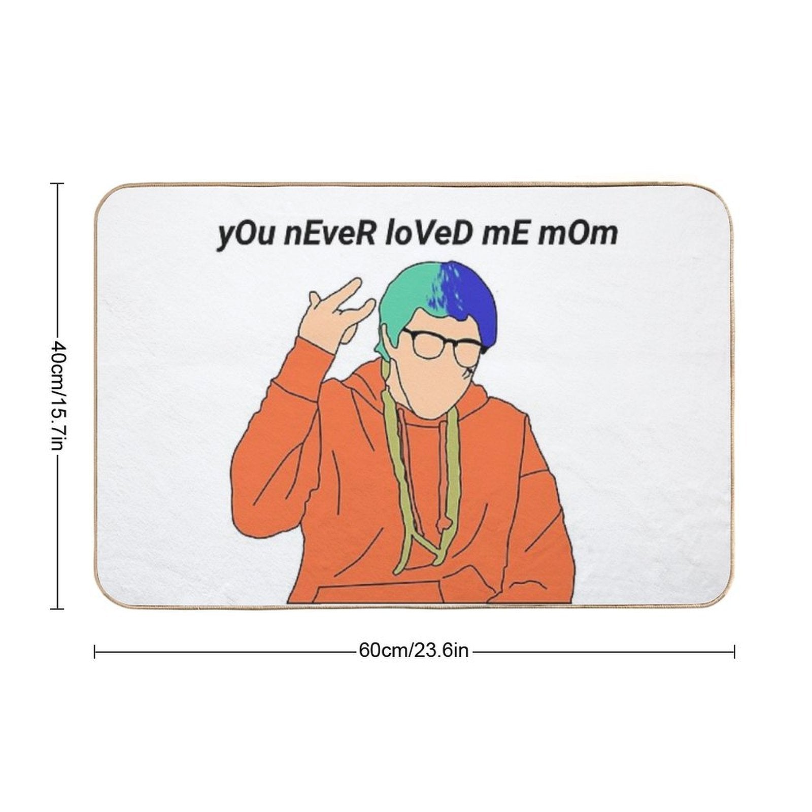 Pete Davidson Best Line  Non-Slip Bath Mat