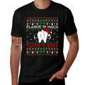 Dentist Plaque Wack Floss Is Boss Ugly Dentist Christmas Sweatshirt  Lightweight T-Shirt