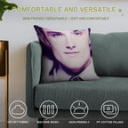 Josh Hutcherson Whistle Soft Shrink-Resistant Throw Pillow