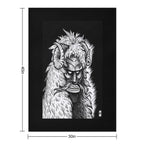 Mohácsi Busó Lightweight Throw Blanket