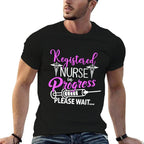 Registered Nurse Est 2022 Nurse In Progress Gift Unisex-Adults, Kids Black Tie-Dye  Graphic-printed T-Shirt