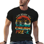 Im Ready To Crush Pre-K Monster Truck Vintage Boys Gift  Breathable T-Shirt