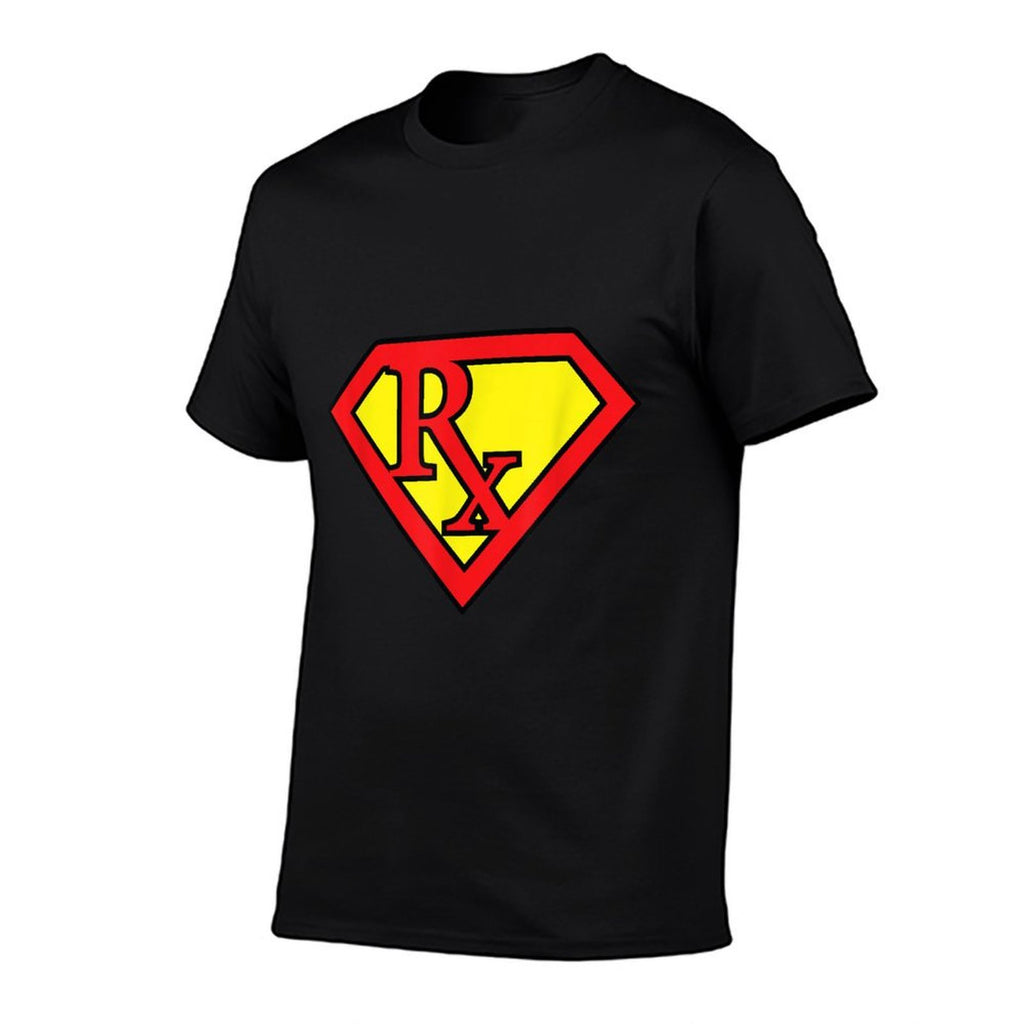 Rx Superhero Pharmacist Pharma Tech Funny Appreciation Gift Comfortable T-Shirt