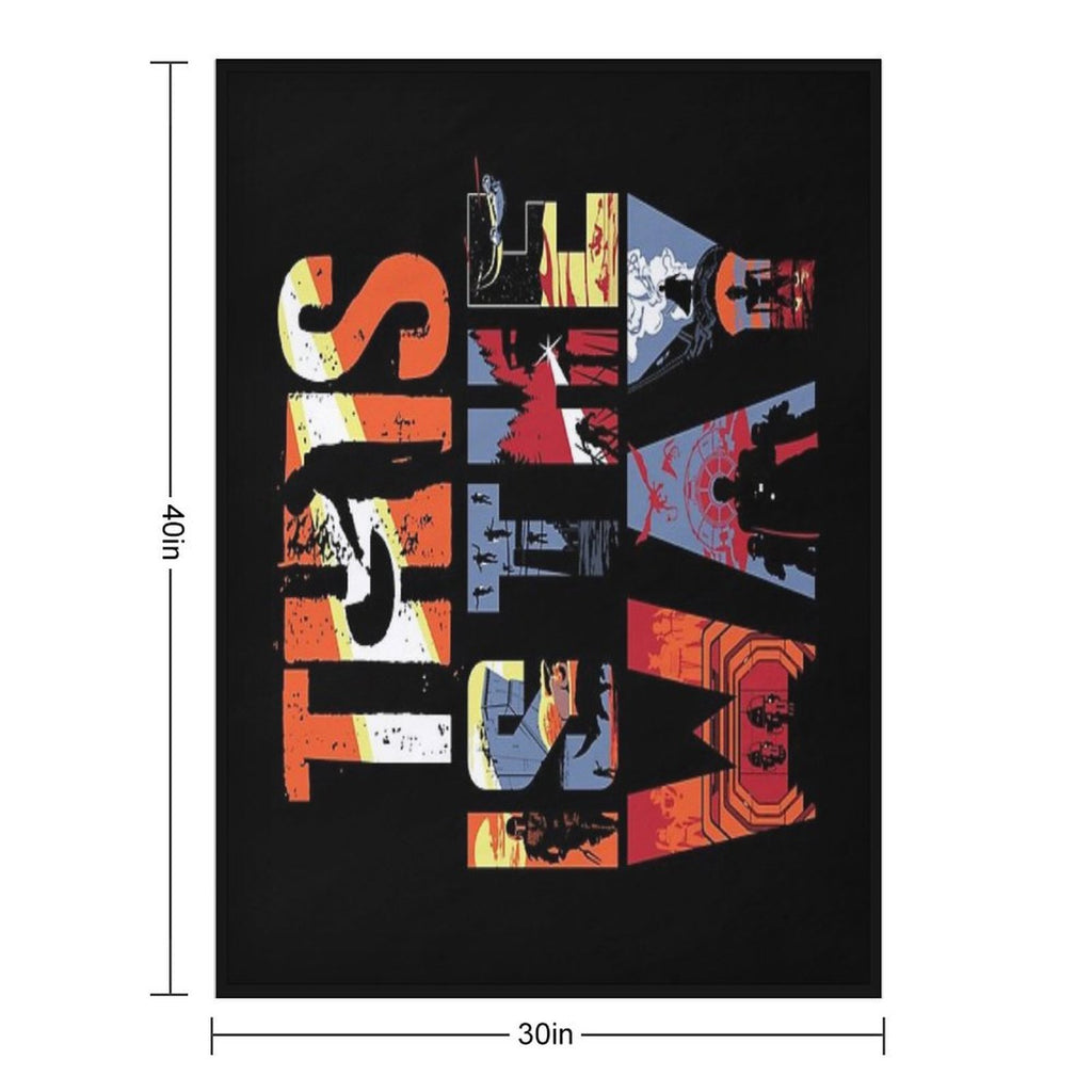 The Magnificent 8 Comfort Throw Blanket