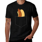 Hotdog In A Pocket Love Hotdog Pocket Hot Dog for Men Women Girls Kids  Durable T-Shirt