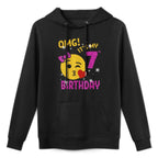 OMG It's My 7th Birthday Girl Cute 7 Yrs Old Birthday Party Layering Staple Hoodie