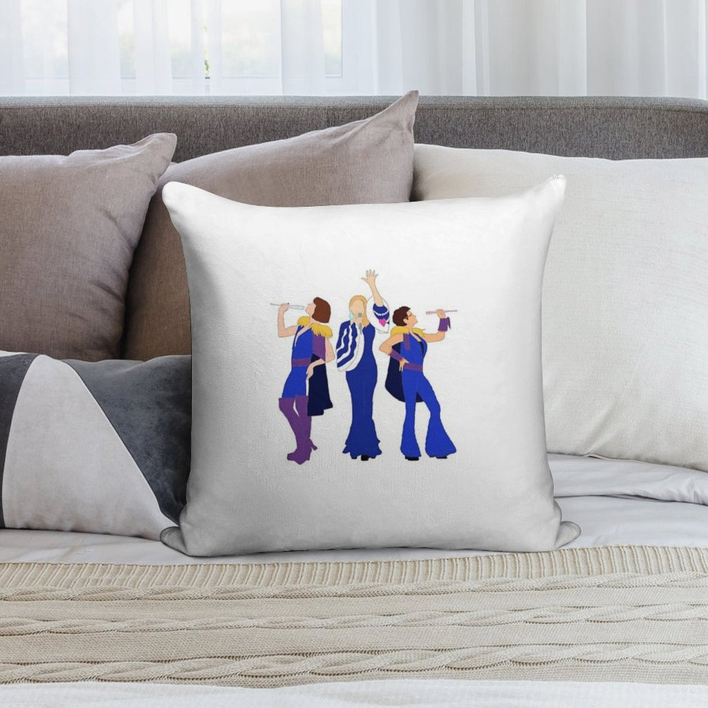 Donna And The Dynamos - Mamma Mia Soft Washable Throw Pillow
