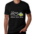 Peace, Love Olive Retro Olive Lover Food Lover  Lightweight T-Shirt