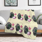 Kacchako Gauntlets Wrinkle-free Throw Blanket