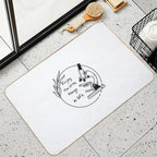 Funny Microscope, Microbiologists Biology Nerd Science Lab  Easy To Clean Bath Mat