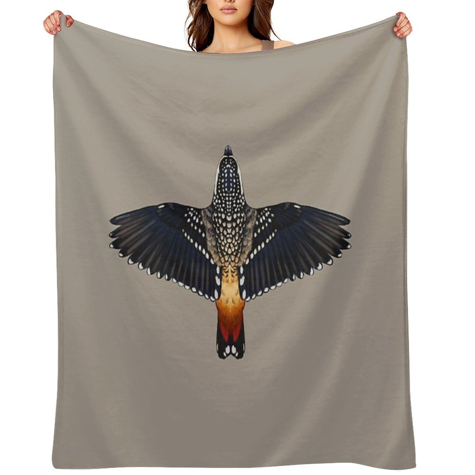 Spotted Pardalote - Australian Bird Premium Throw Blanket
