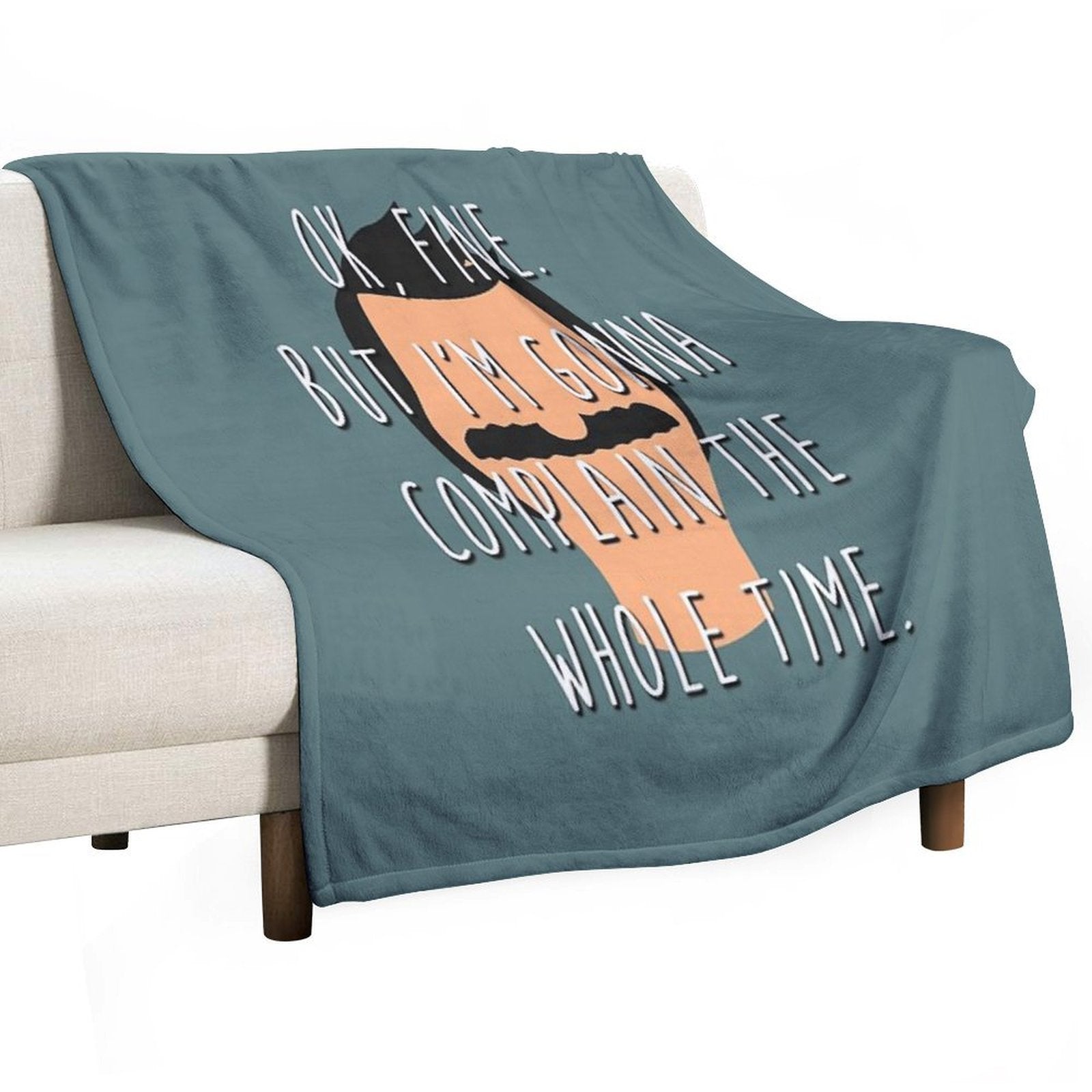 Ok Fine Durable Throw Blanket