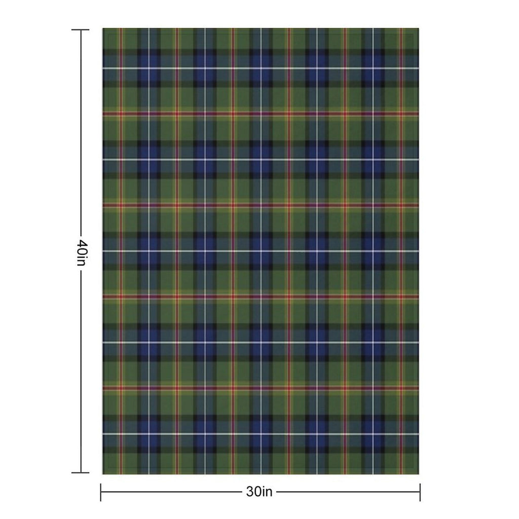JONES Tartan  Welsh Family And Last Name Tartan Comfort Throw Blanket