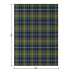 JONES Tartan  Welsh Family And Last Name Tartan Comfort Throw Blanket