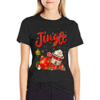 My Bells Dont Jingle Without Coffee Christmas Coffee Lover  Lightweight T-Shirt