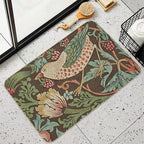 Nature Bird - William Morris  High-Traffic Bath Mat
