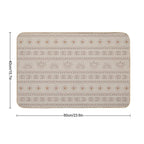 Boho Llama  Stain-Proof Bath Mat