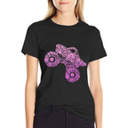 Monster Truck Girls Women  Tagless Design T-Shirt