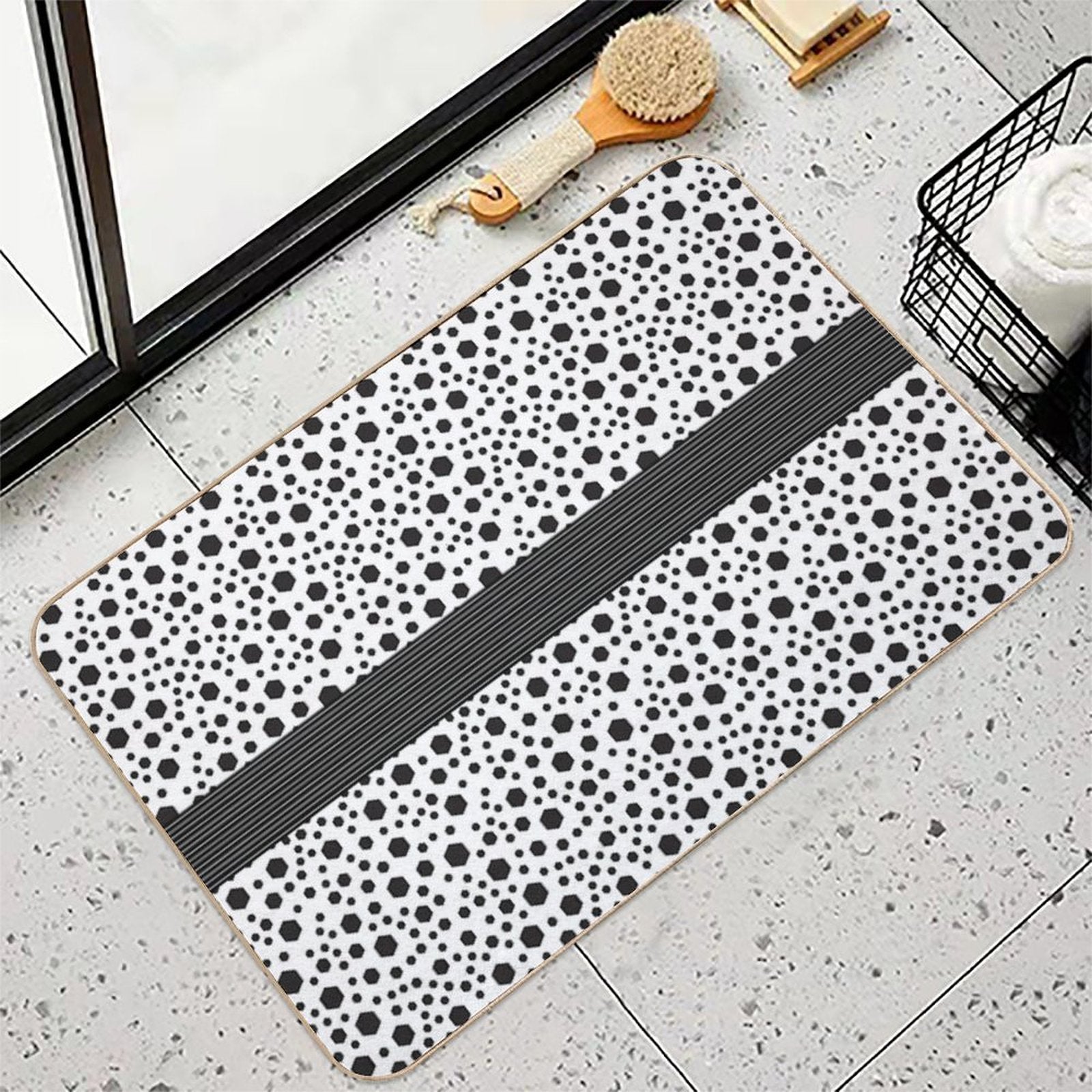 Patterns-266  Toxin-Free Bath Mat