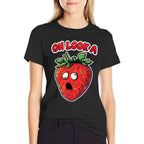 Oh Look A Strawberry Funny Meme Sad Fruit Online Joke Humor  Lightweight T-Shirt
