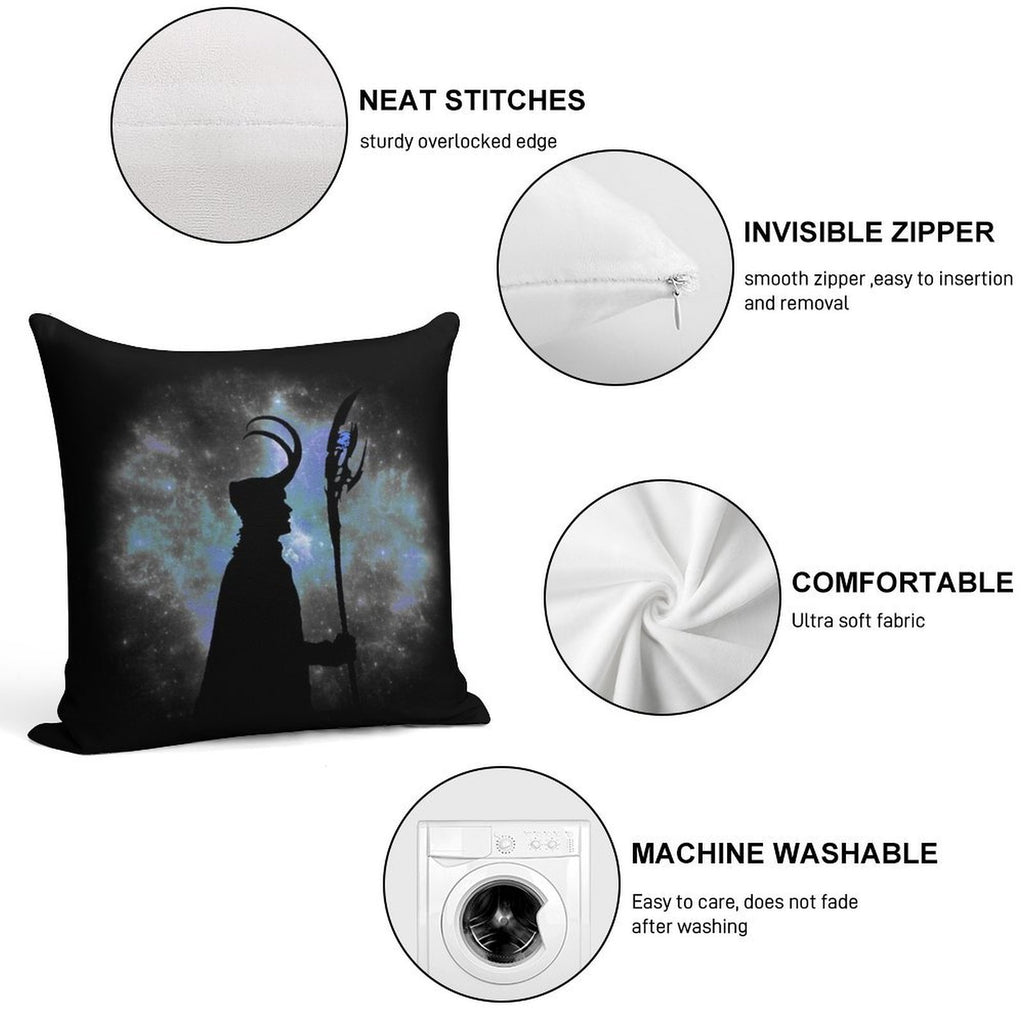 God of Mischief Soft Gift Ready Throw Pillow