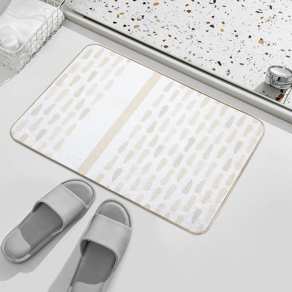 Organic Stonework  Slip-Resistant Bath Mat