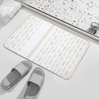 Organic Stonework  Slip-Resistant Bath Mat