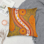 Australian Aboriginal Art Soft Home Decor Throw Pillow