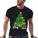 Gardening Potted Plant Christmas Tree  Tagless Design T-Shirt