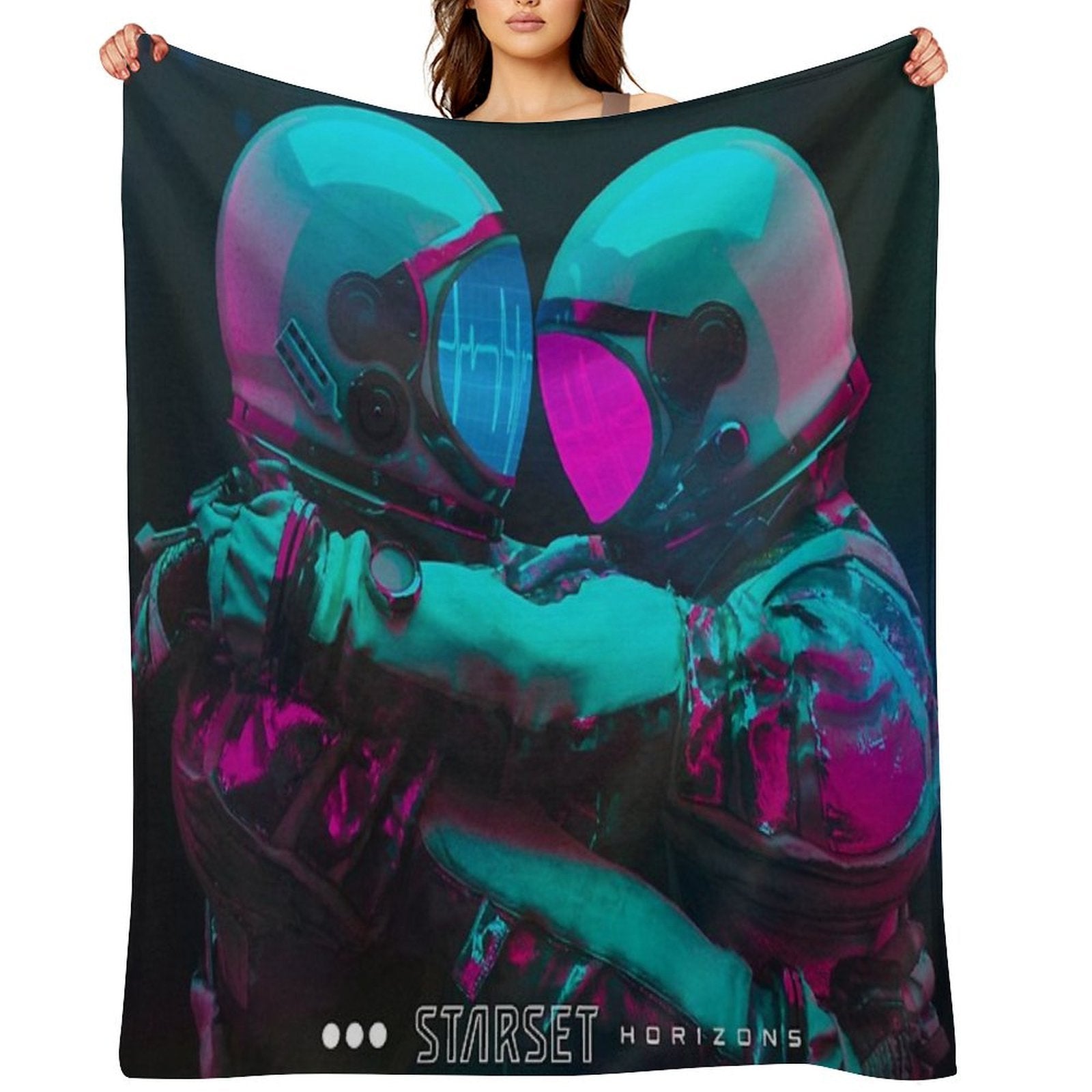 Starset Horizons Travel-friendly Throw Blanket