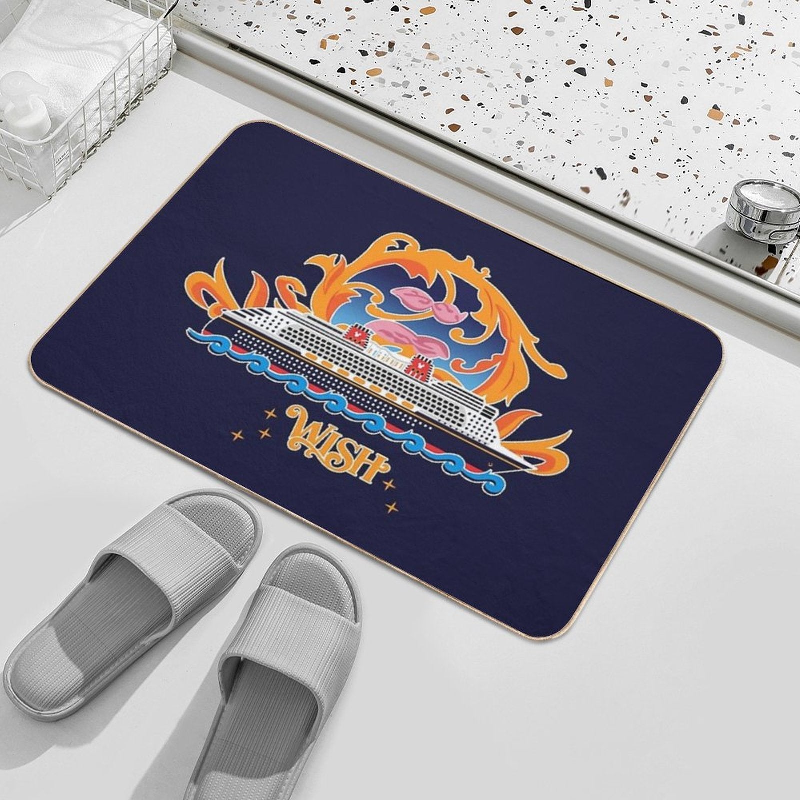 The Wish  Anti-Trip Bath Mat