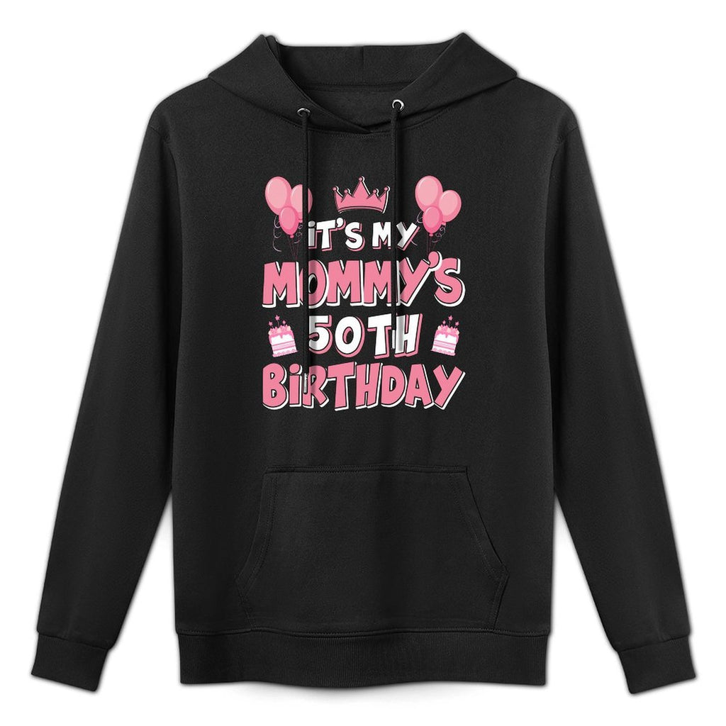 Balloons It's My Mommy's 50th Birthday 1975 50 Years Old Customizable Surface Hoodie