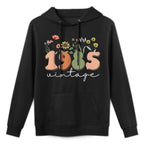 40 Years Old Vintage 1985 40th Birthday Wildflower Women All-Day Comfort Hoodie