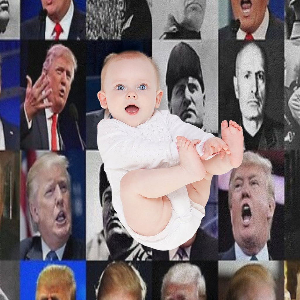 Fascism - A Warning Wrinkle-free Throw Blanket