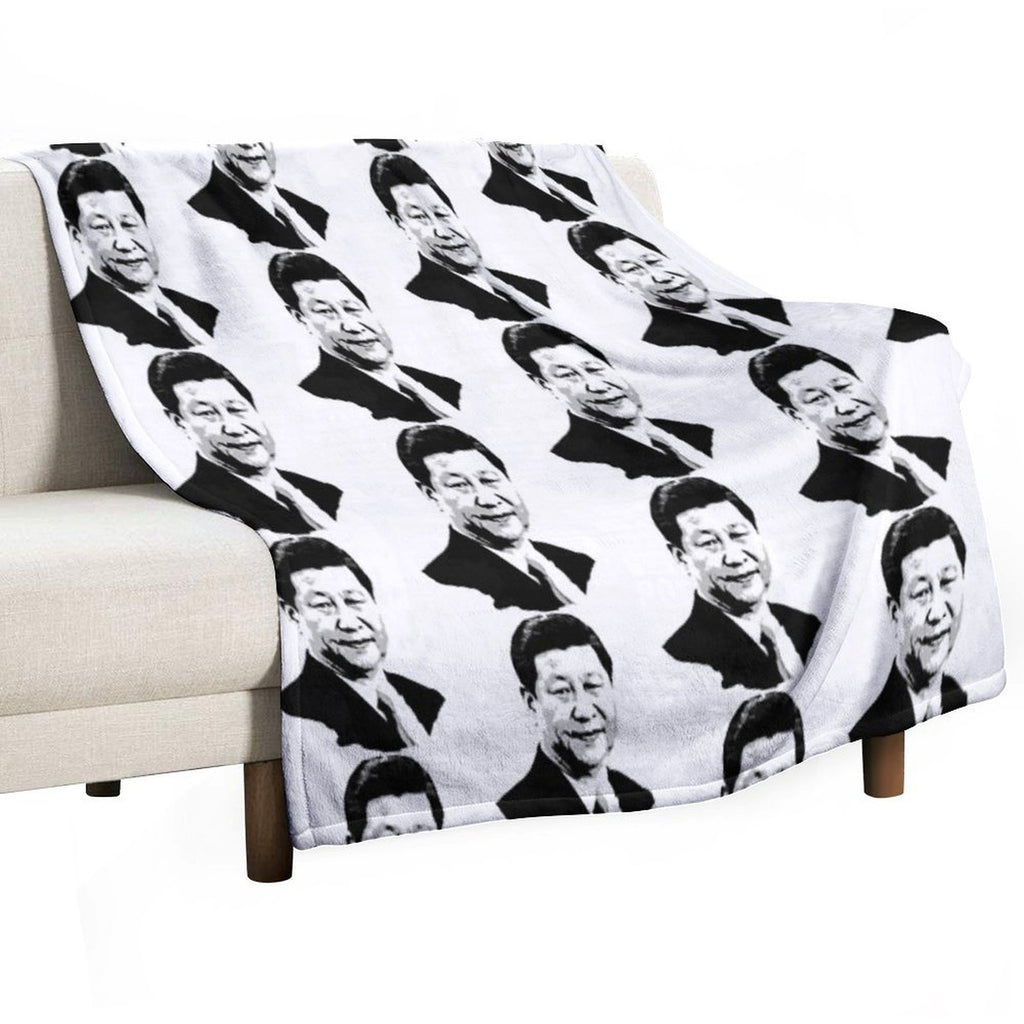 Xi Jinping Premium Throw Blanket